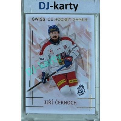 2025/26 Real Cards serie 1 #SHG-03 Jiří Černoch Swiss ice hockey games 2025/26 Gold xx/50