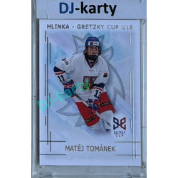 2025/26 Real Cards serie 1 #HG-21 Matěj Tománek Hlinka-Gretzky cup U18 Silver xx/22