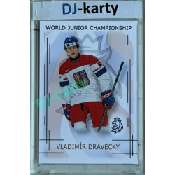 2025/26 Real Cards serie 1 #U20-05 Vladimír Dravecký World junior Championship U20 2025/26 Silver xx/22