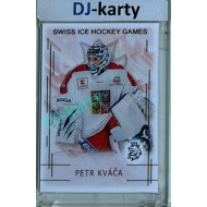 2025/26 Real Cards serie 1 #SHG-16 Petr Kváča Swiss ice hockey games 2025/26 Silver xx/22
