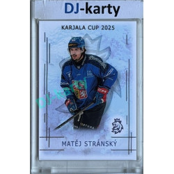 2025/26 Real Cards serie 1 #KC-22 Matěj Stránský Karjala cup 2025/26 Silver xx/22