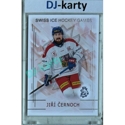 2025/26 Real Cards serie 1 #SHG-03 Jiří Černoch Swiss ice hockey games 2025/26 Silver xx/22