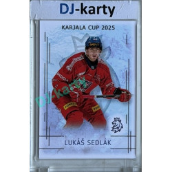 2025/26 Real Cards serie 1 #KC-21 Lukáš Sedlák Karjala cup 2025/26 Silver xx/22