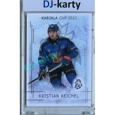 2025/26 Real Cards serie 1 #KC-20 Kristian Reichel Karjala cup 2025/26 Silver xx/22