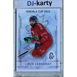 2025/26 Real Cards serie 1 #KC-25 Libor Zábranský Karjala cup 2025/26 Silver xx/22