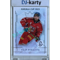 2025/26 Real Cards serie 1 #KC-19 Filip Pyrochta Karjala cup 2025/26 Silver xx/22