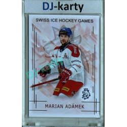 2025/26 Real Cards serie 1 #SHG-01 Marian Adámek Swiss ice hockey games 2025/26 Silver xx/22