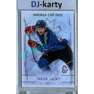 2025/26 Real Cards serie 1 #KC-18 Jakub Lauko Karjala cup 2025/26 Silver xx/22