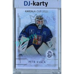 2025/26 Real Cards serie 1 #KC-17 Petr Kváča Karjala cup 2025/26 Silver xx/22