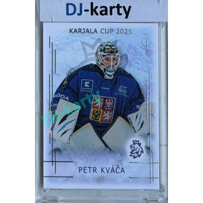 2025/26 Real Cards serie 1 #KC-17 Petr Kváča Karjala cup 2025/26 Silver xx/22