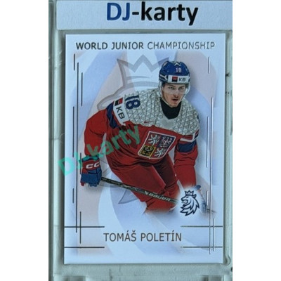 2025/26 Real Cards serie 1 #U20-19 Tomáš Poletín World junior Championship U20 2025/26 Silver xx/22