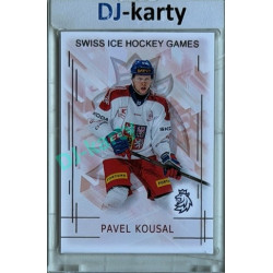 2025/26 Real Cards serie 1 #SHG-11 Kavel Kousal Swiss ice hockey games 2025/26 Silver xx/22