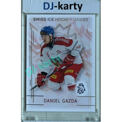 2025/26 Real Cards serie 1 #SHG-06 Daniel Gazda Swiss ice hockey games 2025/26 Silver xx/22