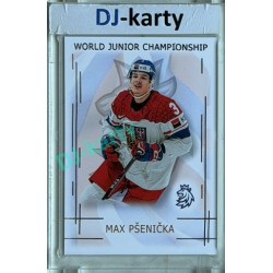 2025/26 Real Cards serie 1 #U20-20 Max Pšenička World junior Championship U20 2025/26 Silver xx/22