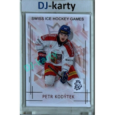 2025/26 Real Cards serie 1 #SHG-10 Petr Kodýtek Swiss ice hockey games 2025/26 Silver xx/22