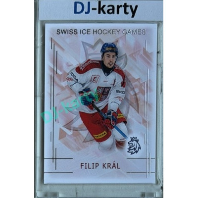 2025/26 Real Cards serie 1 #SHG-12 Filip Král Swiss ice hockey games 2025/26 Silver xx/22