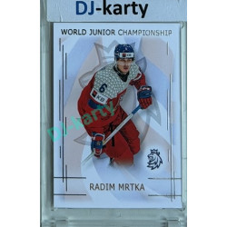 2025/26 Real Cards serie 1 #U20-15 Radim Mrtka World junior Championship U20 2025/26 Silver xx/22