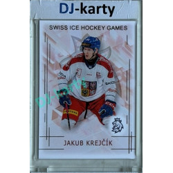 2025/26 Real Cards serie 1 #SHG-13 Jakub Krejčík Swiss ice hockey games 2025/26 Silver xx/22