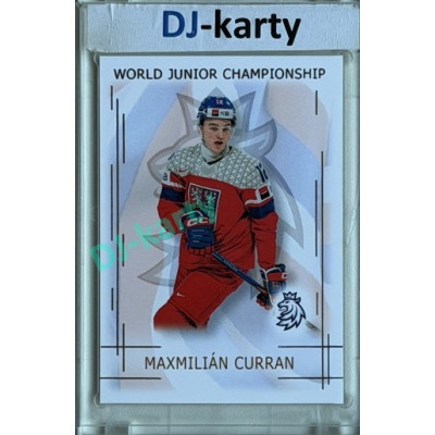 2025/26 Real Cards serie 1 #U20-02 Maxmilián Curran World junior Championship U20 2025/26 Silver xx/22