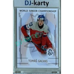 2025/26 Real Cards serie 1 #U20-07 Tomáš Galvas World junior Championship U20 2025/26 Silver xx/22