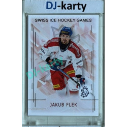 2025/26 Real Cards serie 1 #SHG-05 Jakub Flek Swiss ice hockey games 2025/26 Silver xx/22