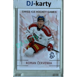 2025/26 Real Cards serie 1 #SHG-04 Roman Červenka Swiss ice hockey games 2025/26 Silver xx/22
