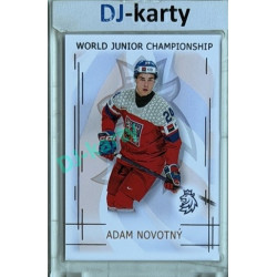 2025/26 Real Cards serie 1 #U20-17 Adam Novotný World junior Championship U20 2025/26 Silver xx/22