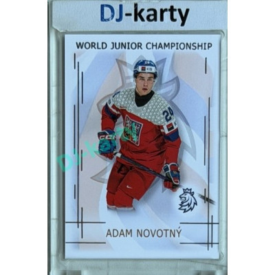2025/26 Real Cards serie 1 #U20-17 Adam Novotný World junior Championship U20 2025/26 Silver xx/22