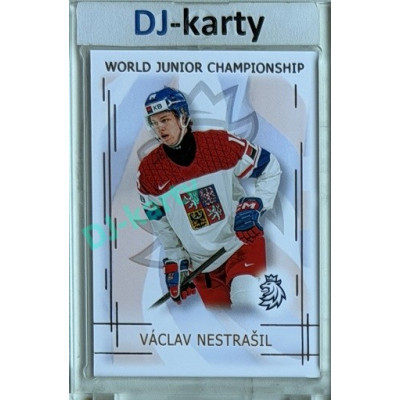 2025/26 Real Cards serie 1 #U20-16 Václav Nestrašil World junior Championship U20 2025/26 Silver xx/22