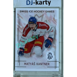 2025/26 Real Cards serie 1 #SHG-08 Matyáš Kantner Swiss ice hockey games 2025/26 Silver xx/22