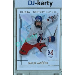 2025/26 Real Cards serie 1 #HG-24 Jakub Vaněček Hlinka-Gretzky cup U18 Silver xx/22