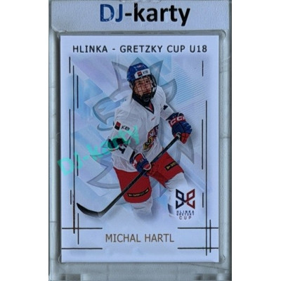 2025/26 Real Cards serie 1 #HG-04 Michal Hartl Hlinka-Gretzky cup U18 Silver xx/22