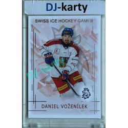 2025/26 Real Cards serie 1 #SHG-25 Daniel Voženílek Swiss ice hockey games 2025/26 Silver xx/22