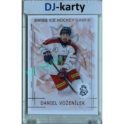 2025/26 Real Cards serie 1 #SHG-25 Daniel Voženílek Swiss ice hockey games 2025/26 Silver xx/22