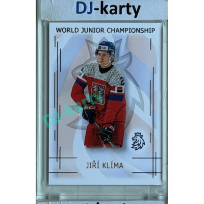 2025/26 Real Cards serie 1 #U20-11 Jiří Klíma World junior Championship U20 2025/26 Silver xx/22