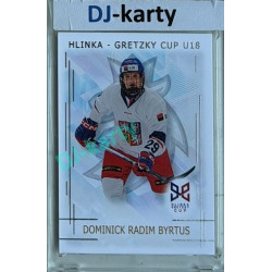 2025/26 Real Cards serie 1 #HG-02 Dominik Radim Byrtus Hlinka-Gretzky cup U18 Silver xx/22