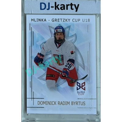 2025/26 Real Cards serie 1 #HG-02 Dominik Radim Byrtus Hlinka-Gretzky cup U18 Silver xx/22