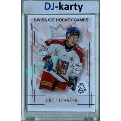 2025/26 Real Cards serie 1 #SHG-24 Jiří Ticháček Swiss ice hockey games 2025/26 Silver xx/22