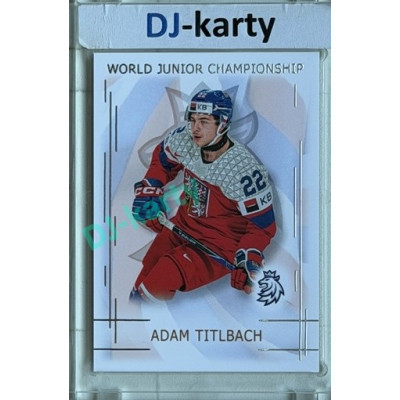 2025/26 Real Cards serie 1 #U20-22 Adam Titlbach World junior Championship U20 2025/26 Silver xx/22