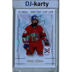 2025/26 Real Cards serie 1 #HG-09 Pavel Kůrka Hlinka-Gretzky cup U18 Silver xx/22