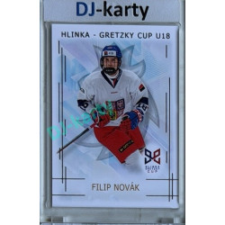 2025/26 Real Cards serie 1 #HG-12 Filip Novák Hlinka-Gretzky cup U18 Silver xx/22