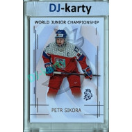 2025/26 Real Cards serie 1 #U20-21 Petr Sikora World junior Championship U20 2025/26 Silver xx/22