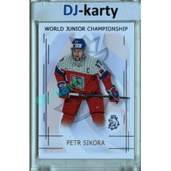 2025/26 Real Cards serie 1 #U20-21 Petr Sikora World junior Championship U20 2025/26 Silver xx/22