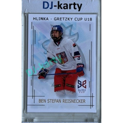 2025/26 Real Cards serie 1 #HG-15 Ben Stefan Reisnecker Hlinka-Gretzky cup U18 Silver xx/22