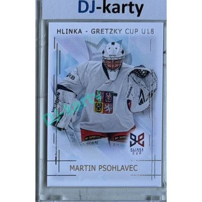 2025/26 Real Cards serie 1 #HG-14 Martin Psohlavec Hlinka-Gretzky cup U18 Silver xx/22