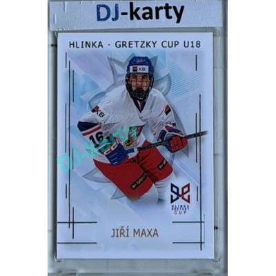 2025/26 Real Cards serie 1 #HG-10 Jiří Maxa Hlinka-Gretzky cup U18 Silver xx/22