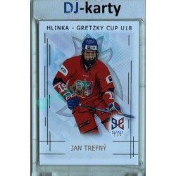 2025/26 Real Cards serie 1 #HG-23 Jan Trefný Hlinka-Gretzky cup U18 Silver xx/22