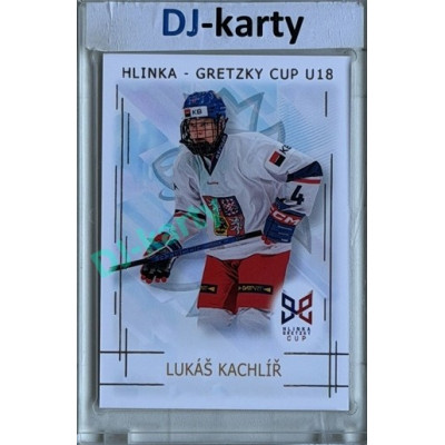 2025/26 Real Cards serie 1 #HG-07 Lukáš Kachlíř Hlinka-Gretzky cup U18 Silver xx/22