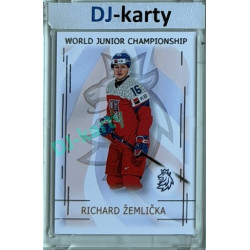 2025/26 Real Cards serie 1 #U20-23 Richard Žemlička World junior Championship U20 2025/26 Silver xx/22