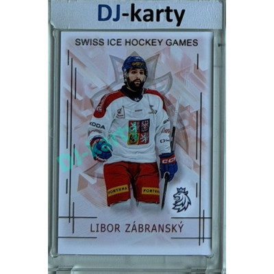 2025/26 Real Cards serie 1 #SHG-26 Libor Zábranský Swiss ice hockey games 2025/26 Silver xx/22